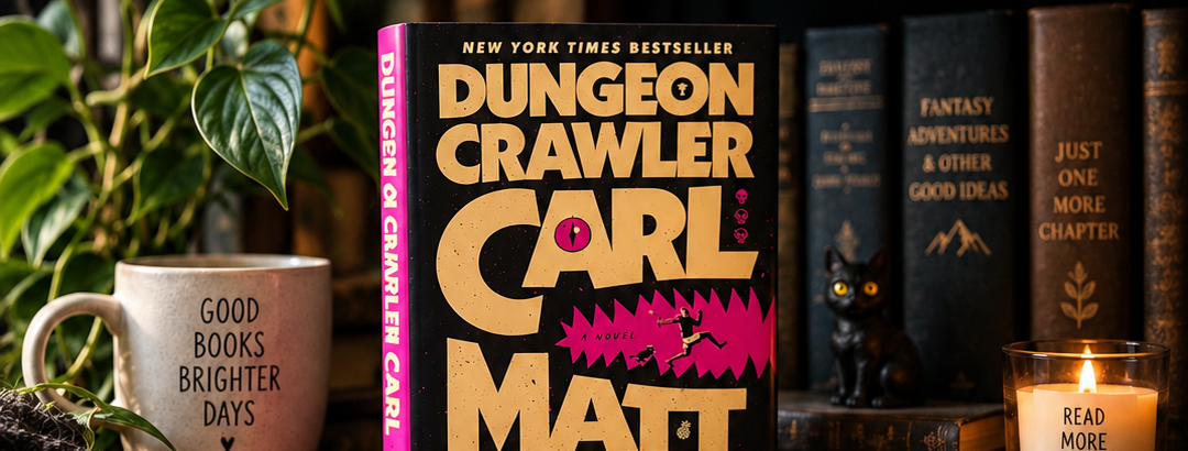 Dungeon Crawler Carl book review reading nook