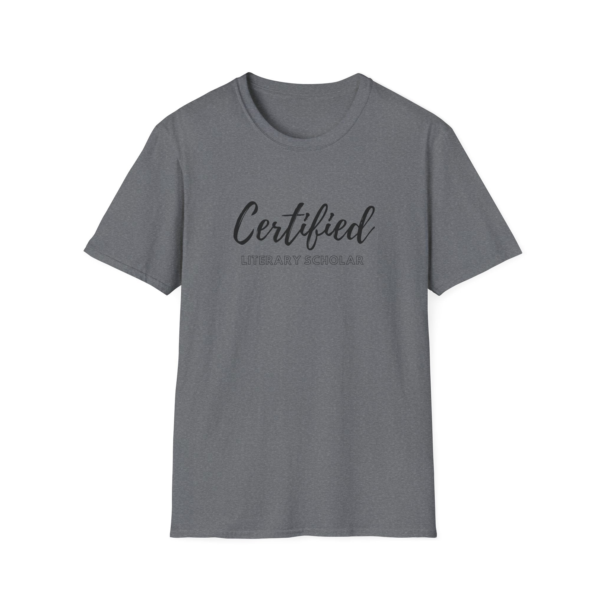 Certified Literary Scholar T-Shirt