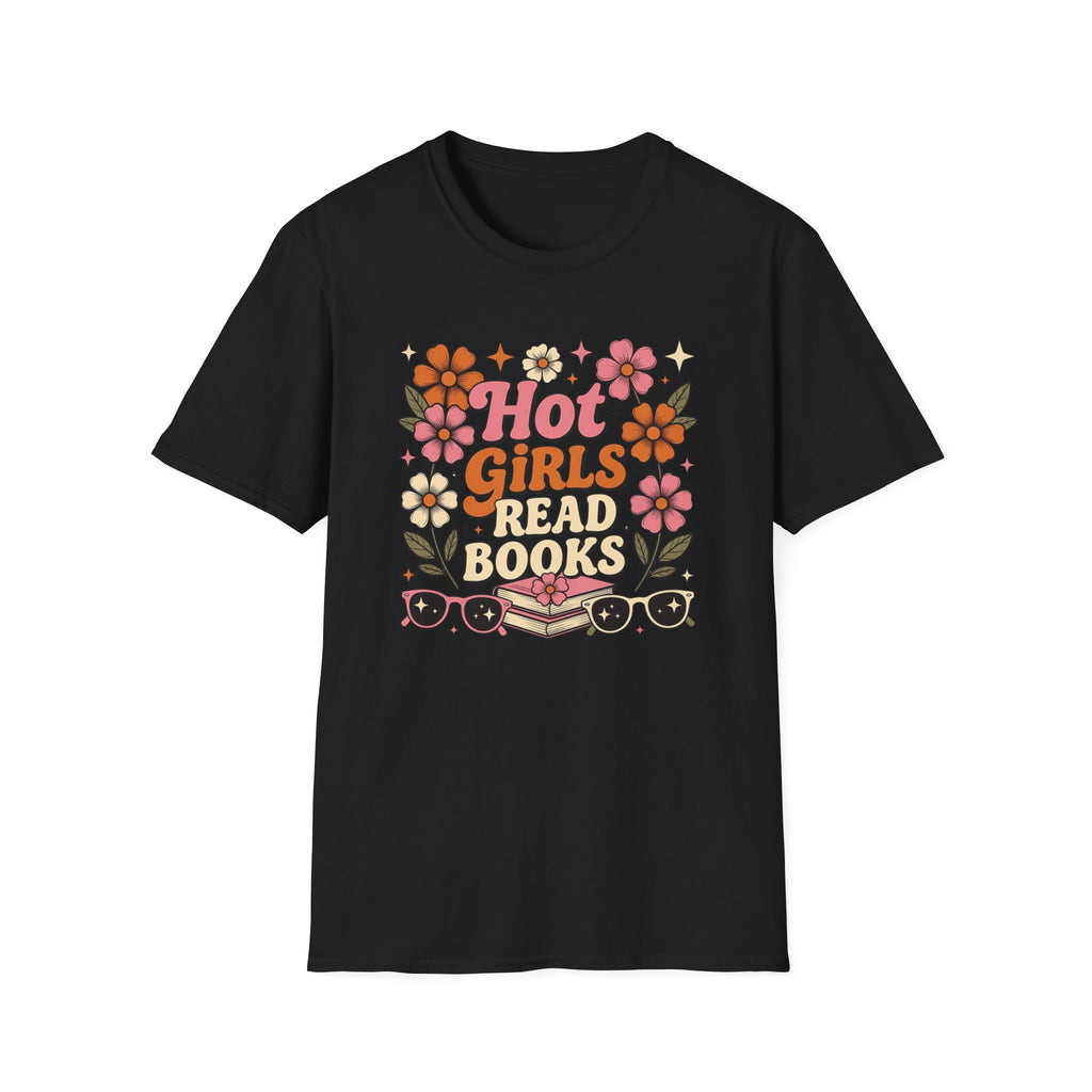 Hot Girls Read Books T-Shirt