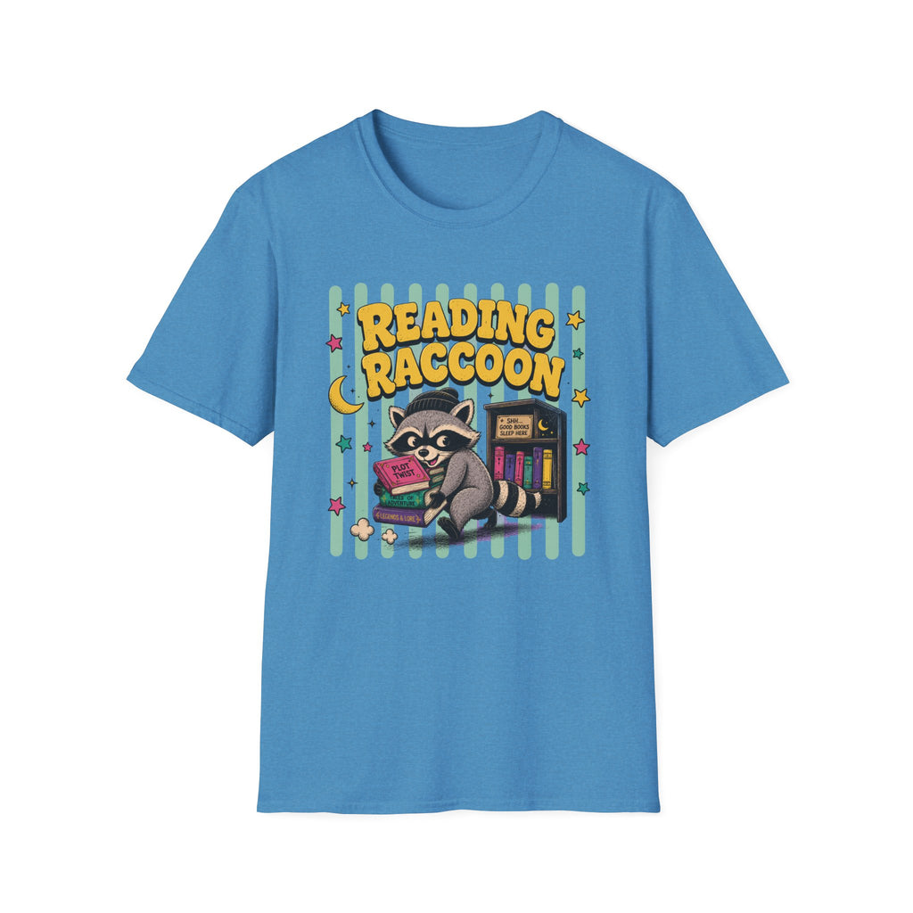 Reading Raccoon T-Shirt