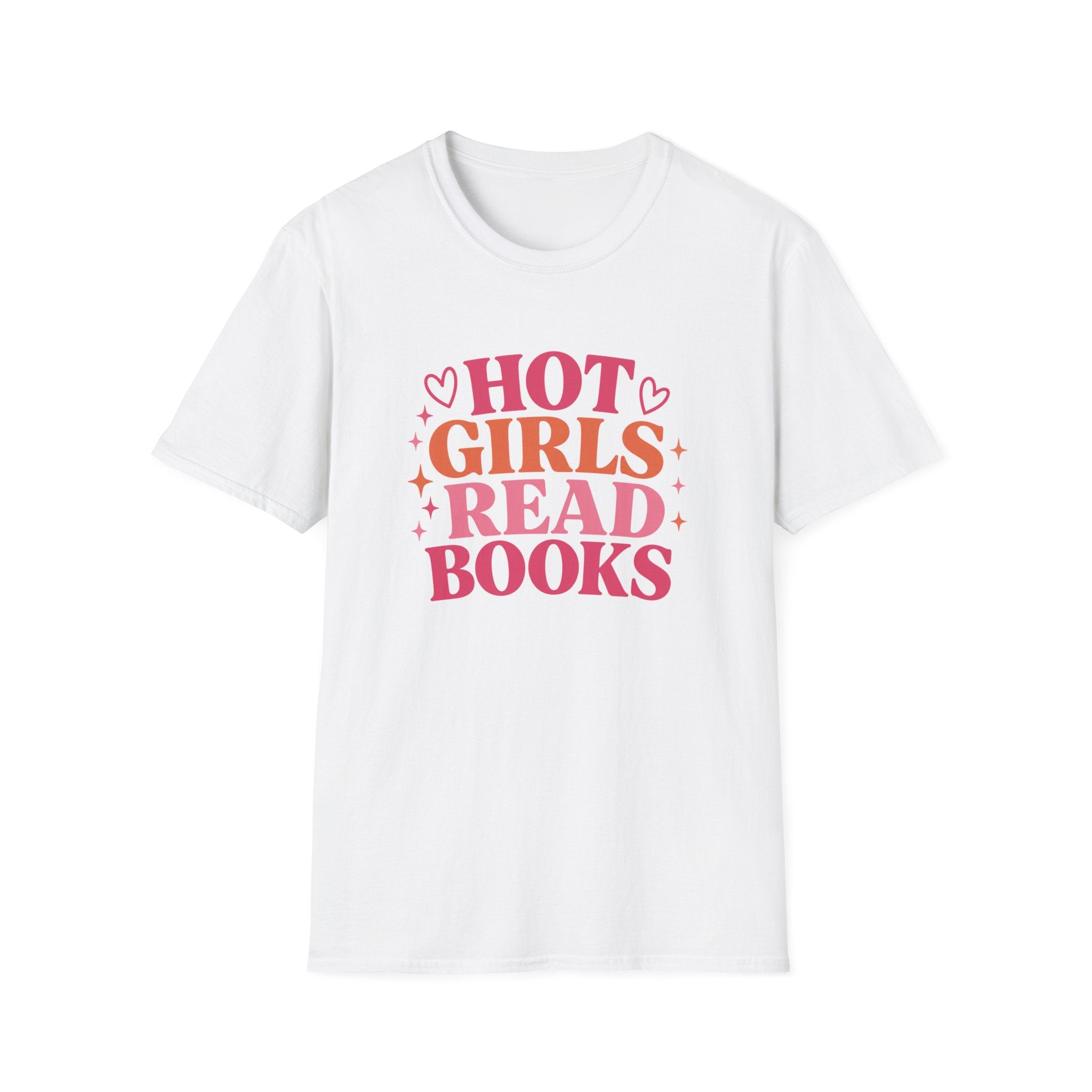 Hot Girl Read Books V2 - Text Version T-Shirt