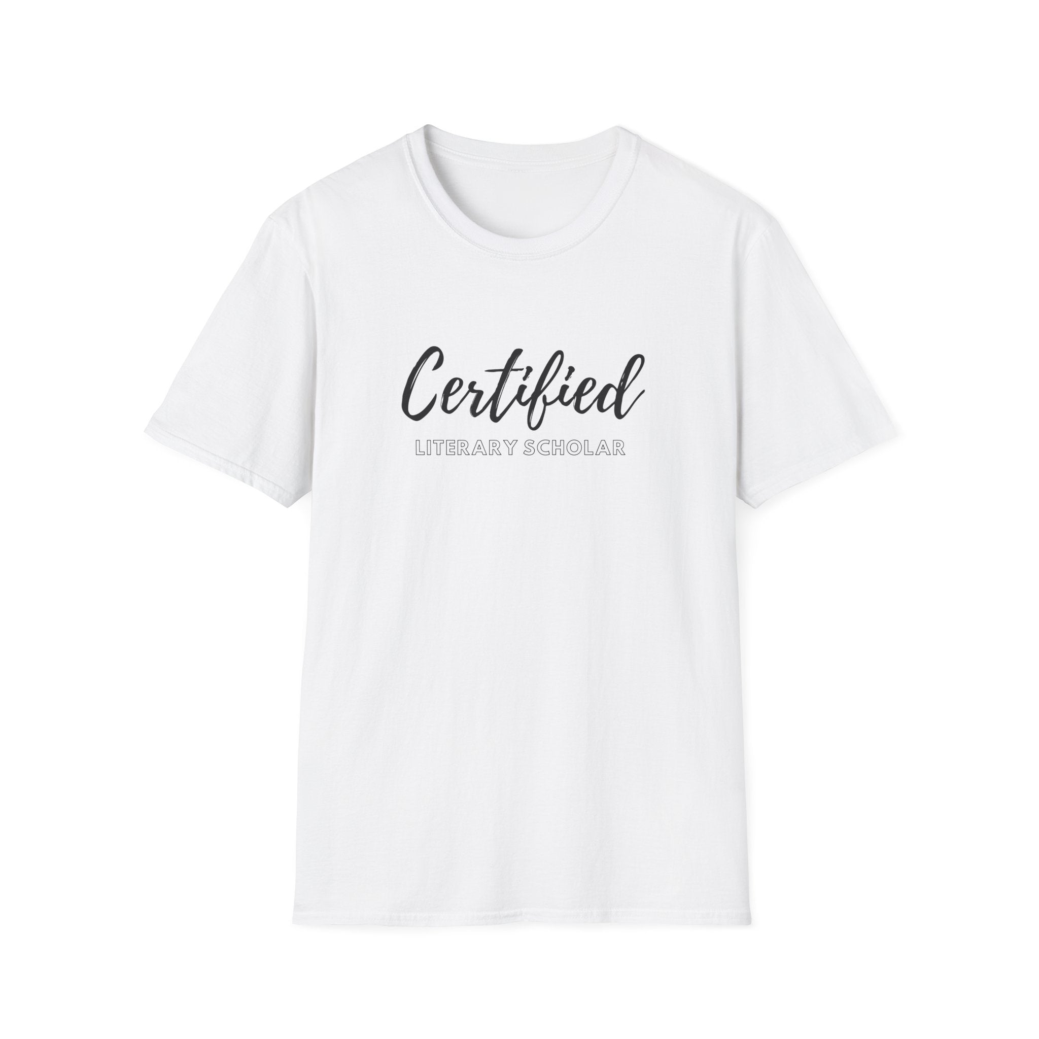 Certified Literary Scholar T-Shirt