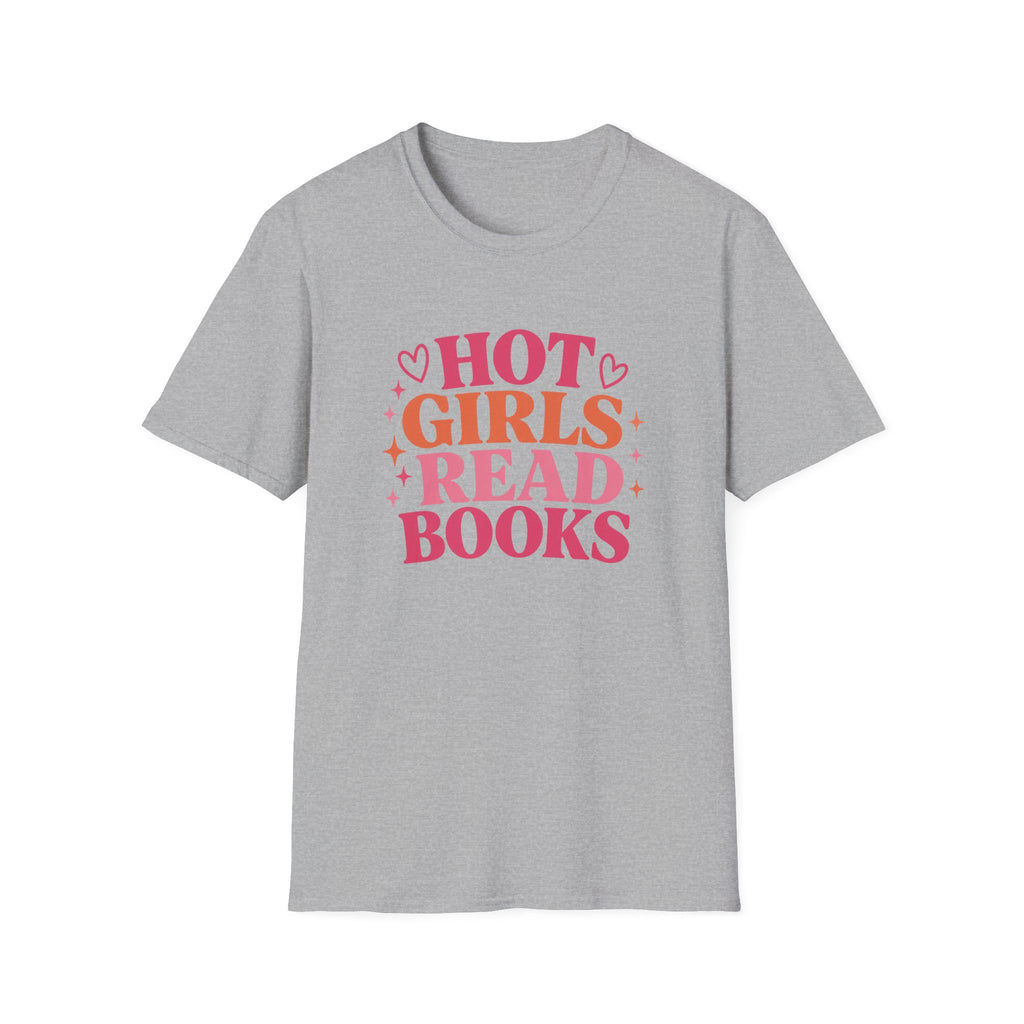 Hot Girl Read Books V2 - Text Version T-Shirt
