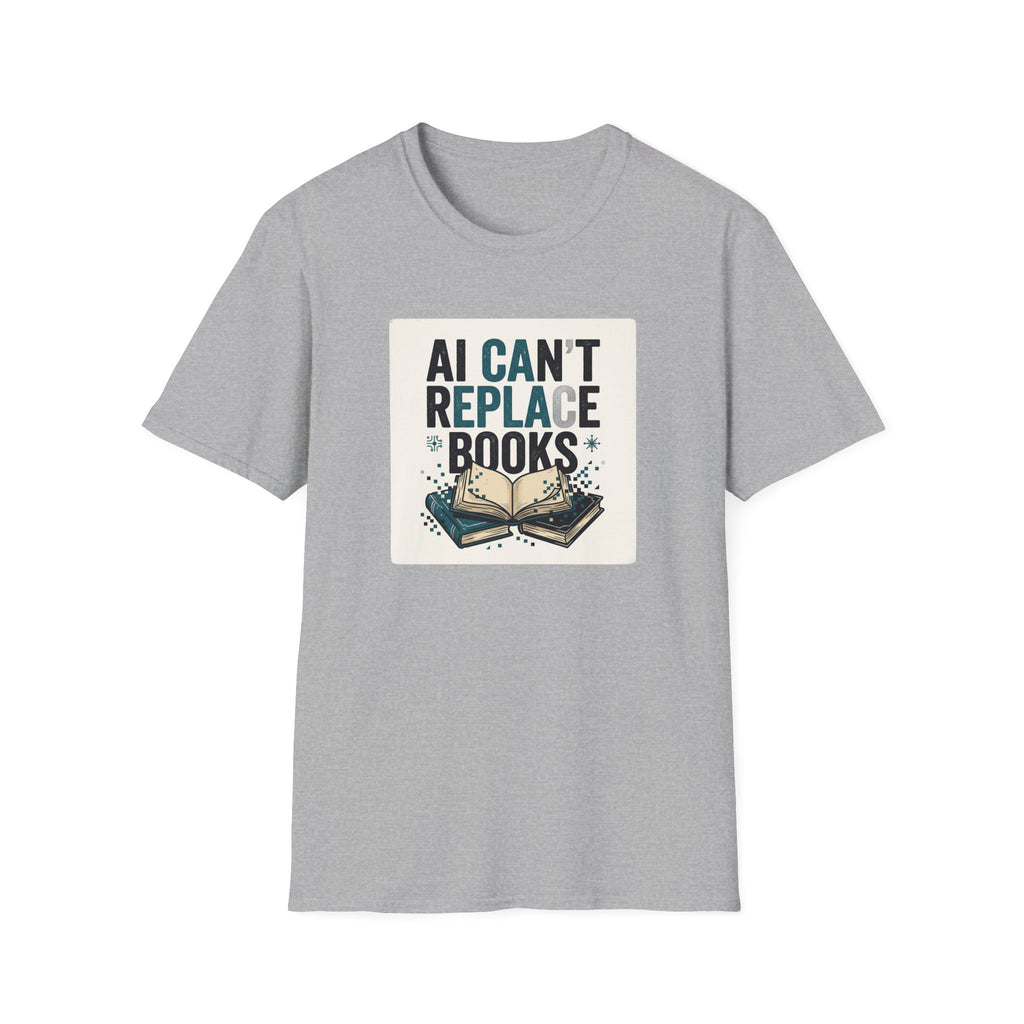 AI Can't Replace Books T-Shirt