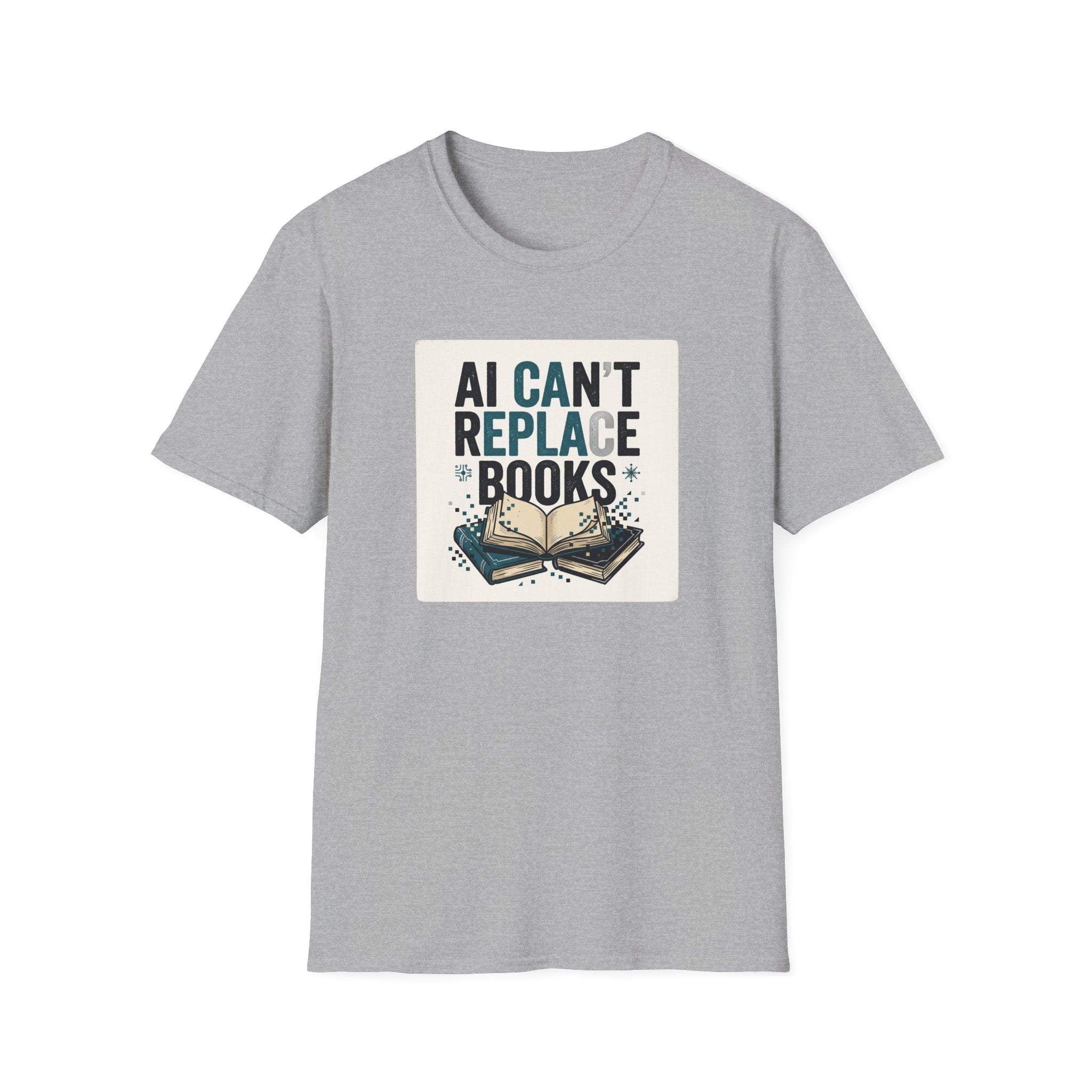 AI Can't Replace Books T-Shirt