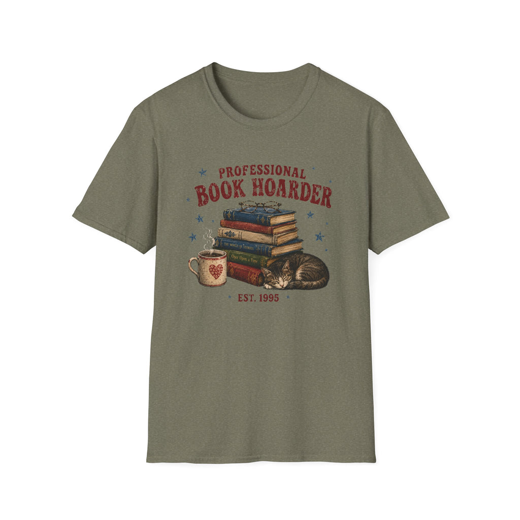 Professional Book Hoarder T-Shirt