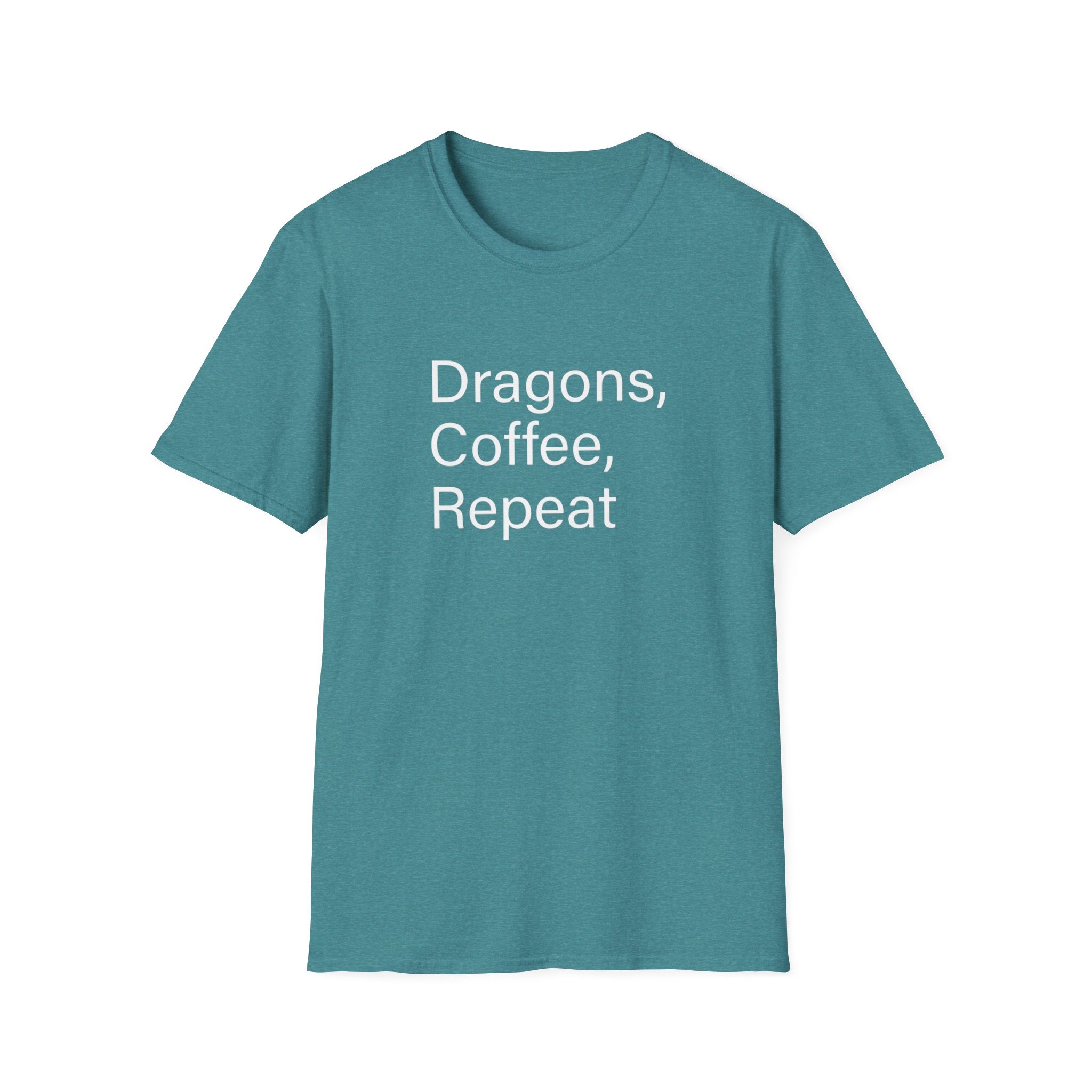 Dragons, Coffee, Repeat T-Shirt
