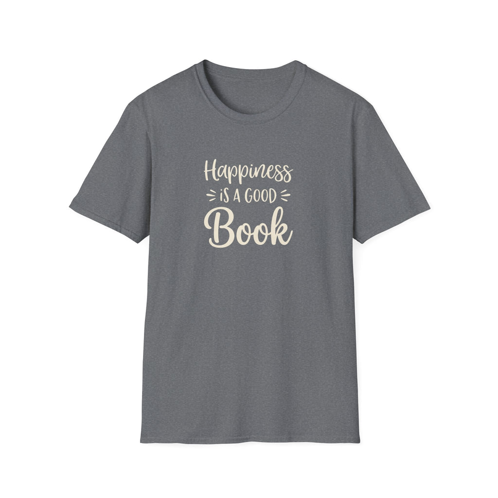 Happiness is a Good Book T-Shirt