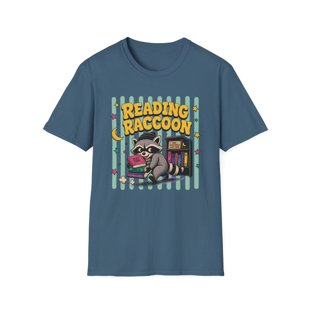 Reading Raccoon T-Shirt