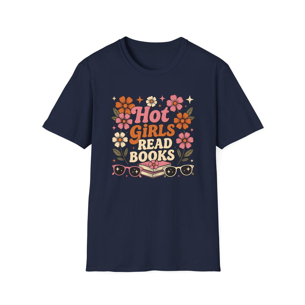 Hot Girls Read Books T-Shirt