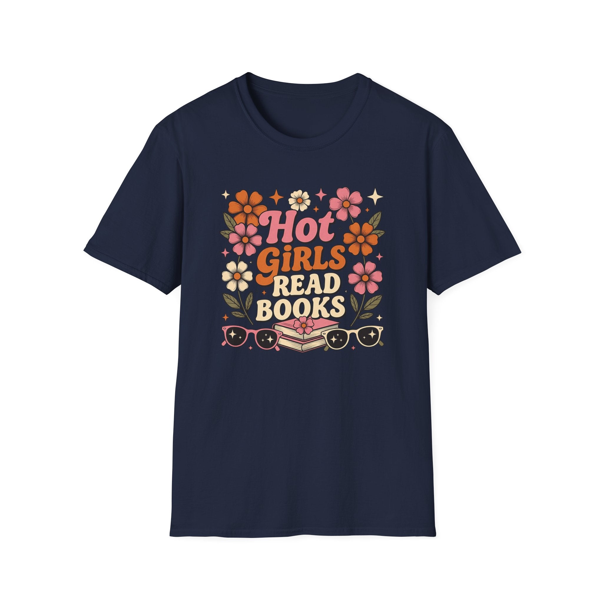 Hot Girls Read Books T-Shirt