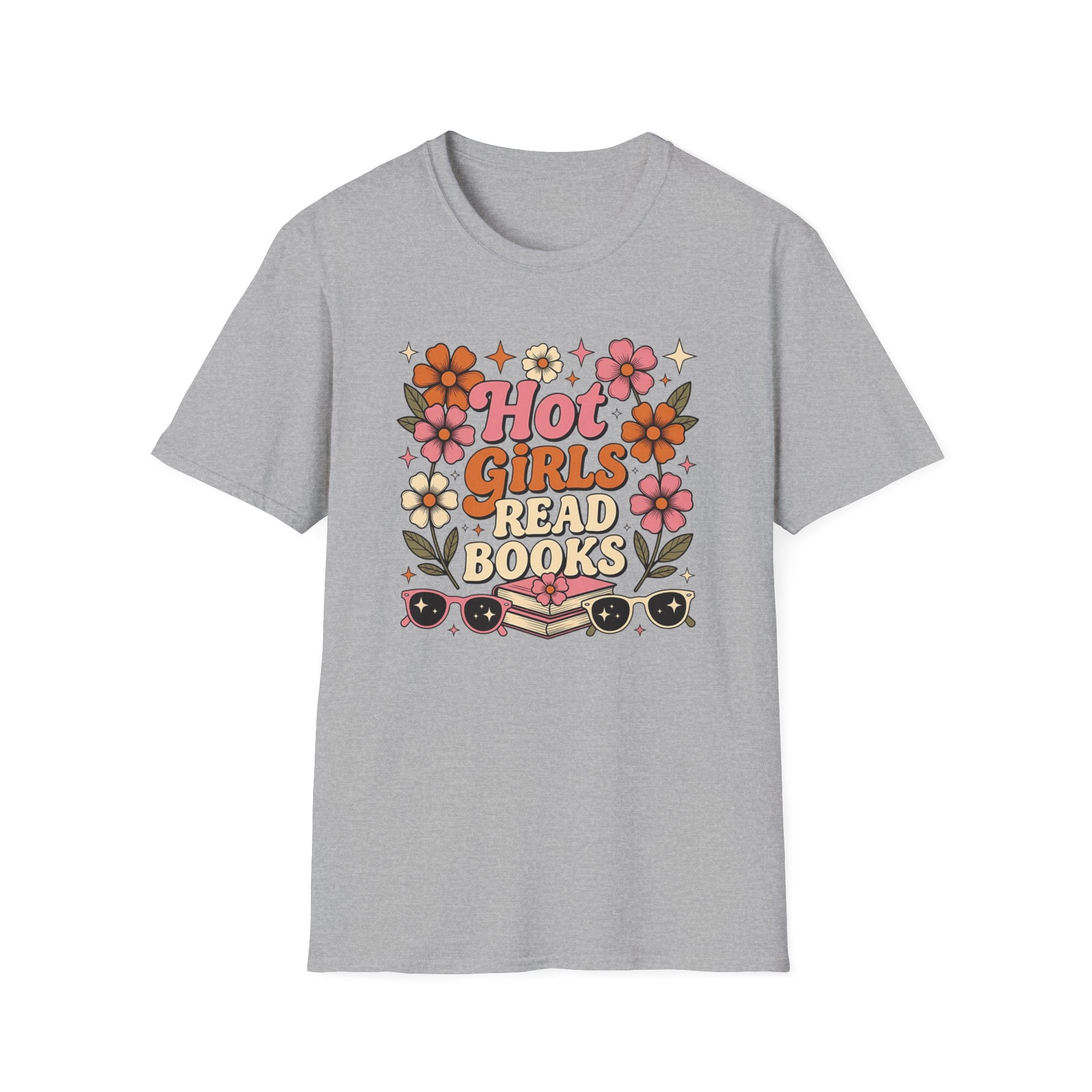Hot Girls Read Books T-Shirt