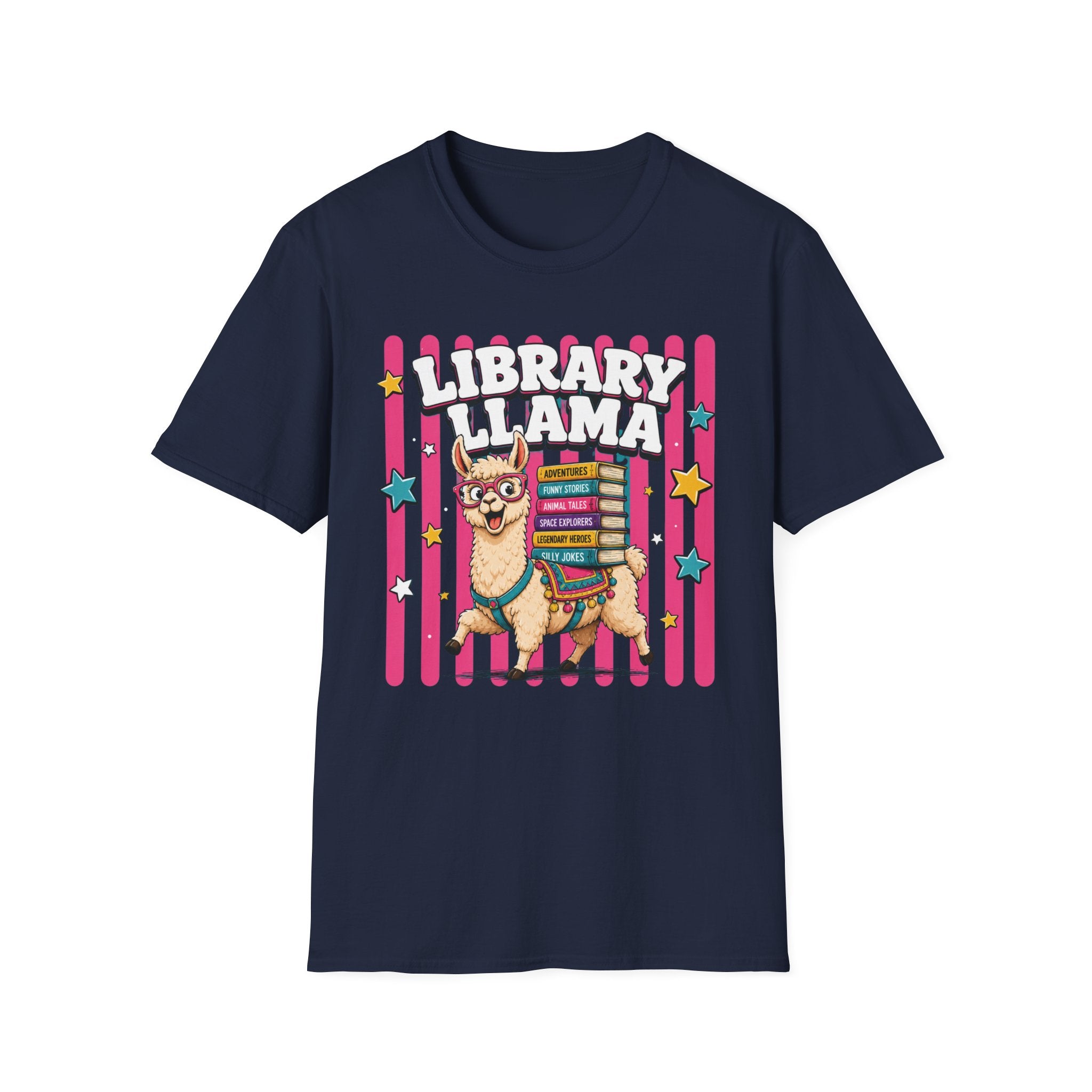 Library Llama T-Shirt