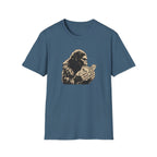 Bigfoot Reading T-Shirt