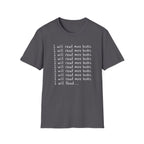 I Will Read More Books T-Shirt