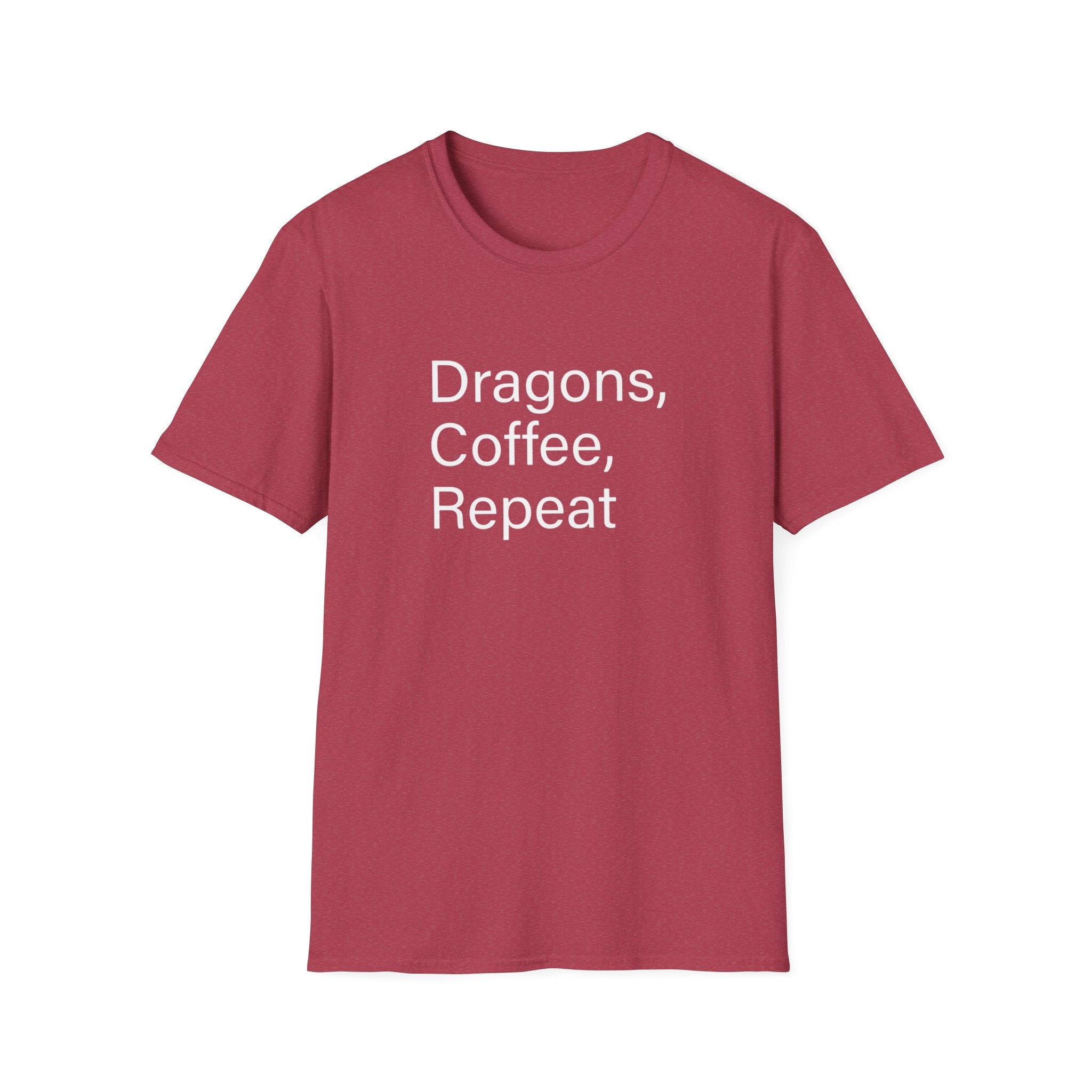 Dragons, Coffee, Repeat T-Shirt