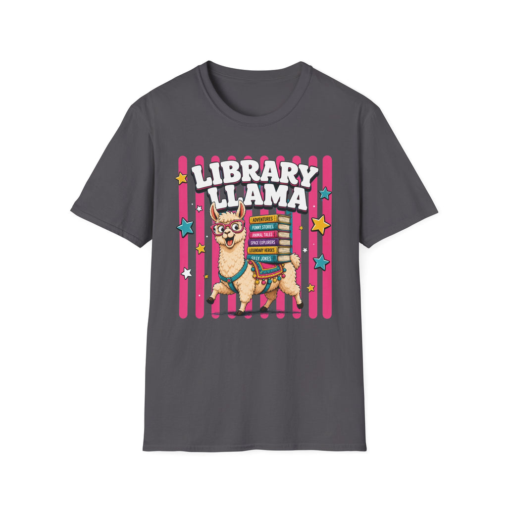 Library Llama T-Shirt