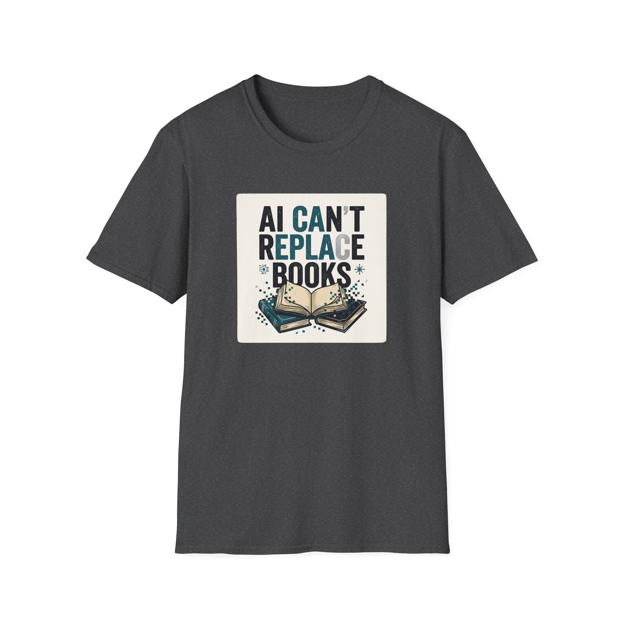 AI Can't Replace Books T-Shirt