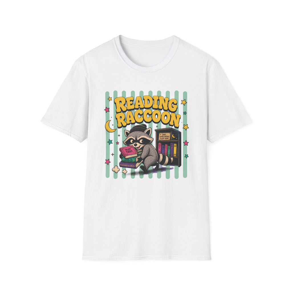 Reading Raccoon T-Shirt