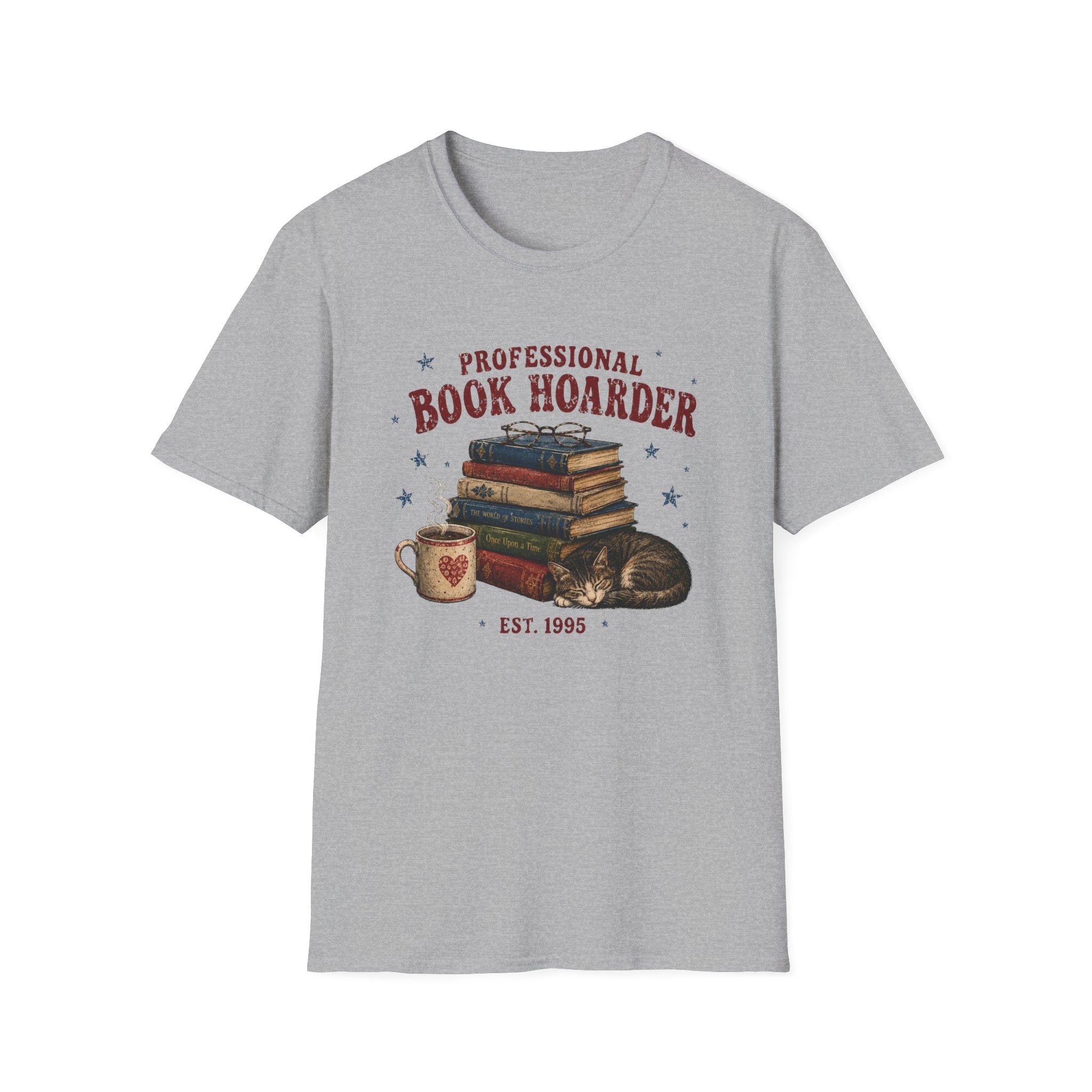 Professional Book Hoarder T-Shirt