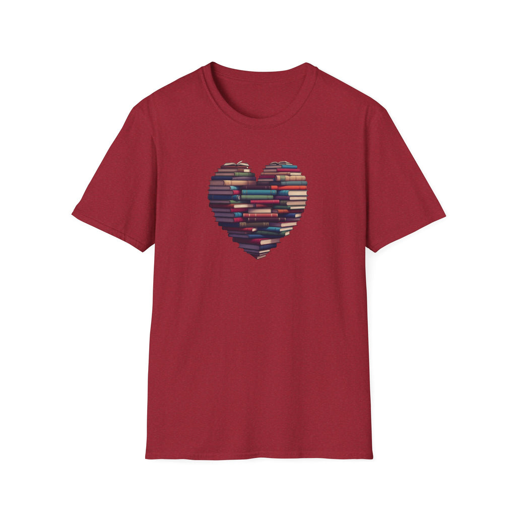 Book Heart T-Shirt