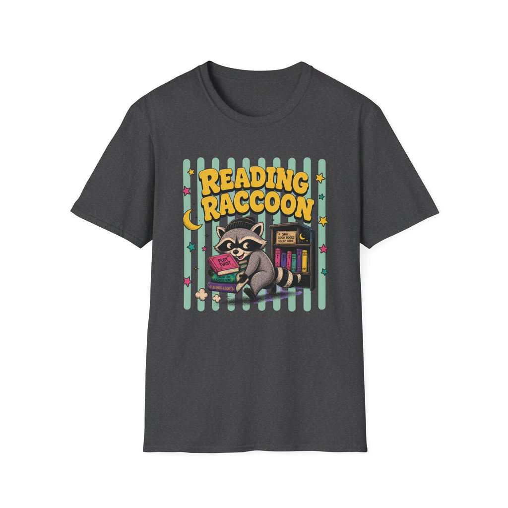 Reading Raccoon T-Shirt