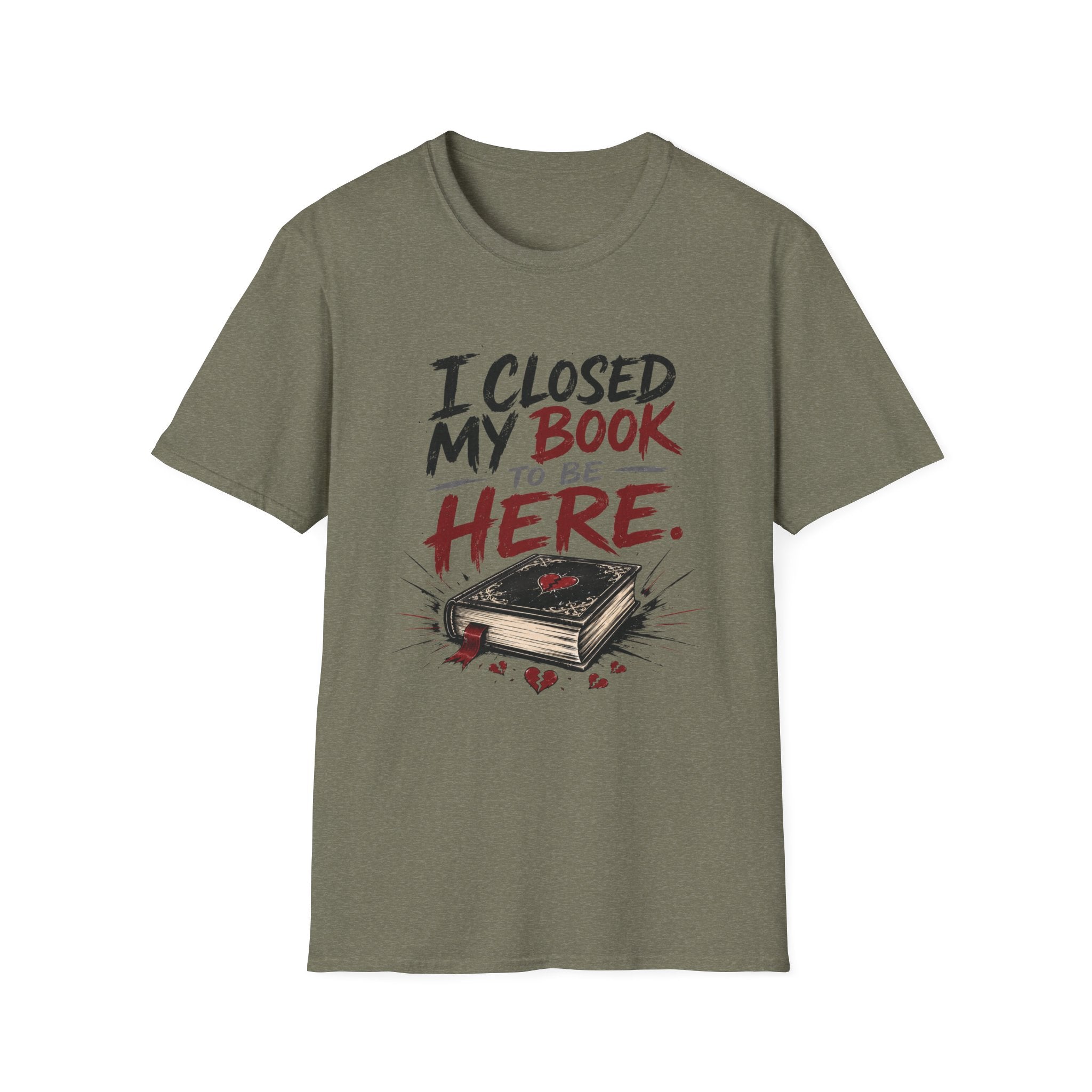 I Closed My Book To Be Here II T-Shirt