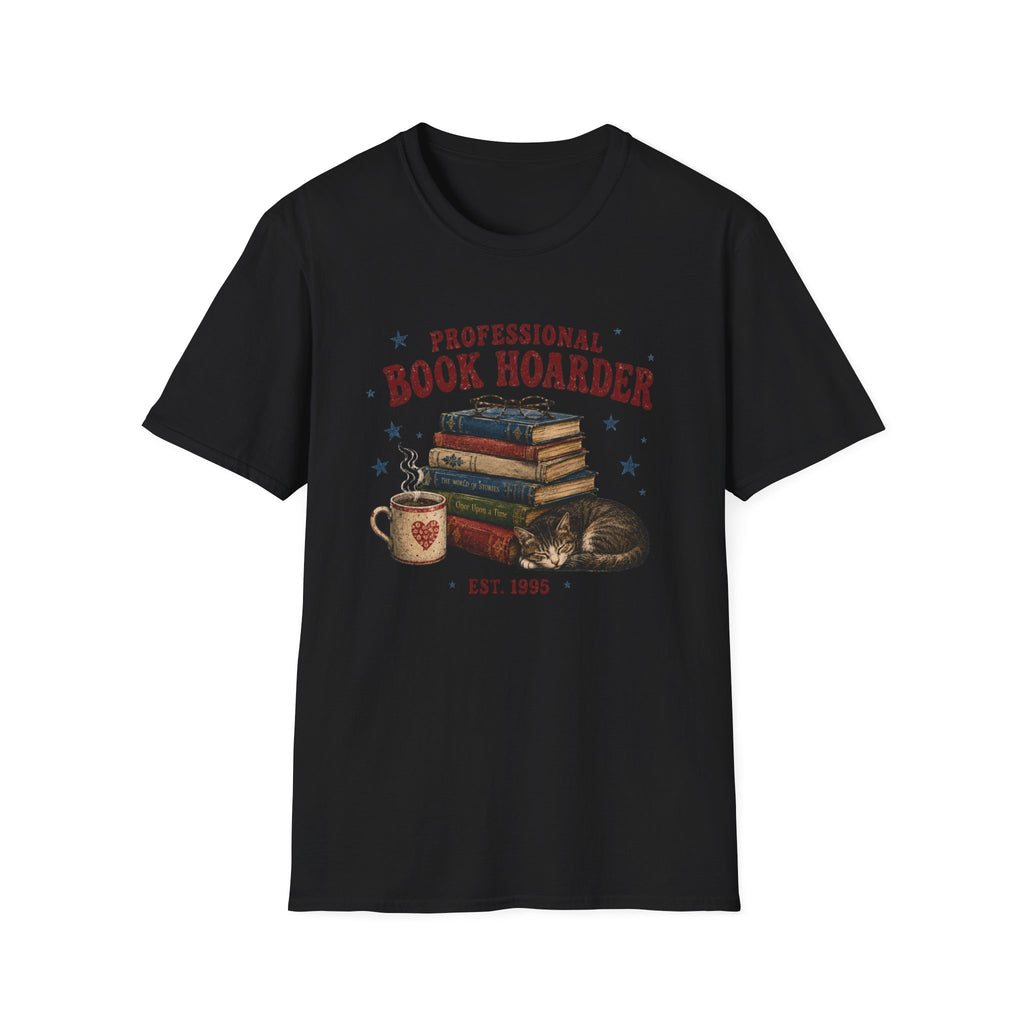 Professional Book Hoarder T-Shirt