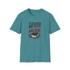 I Closed My Book To Be Here II T-Shirt
