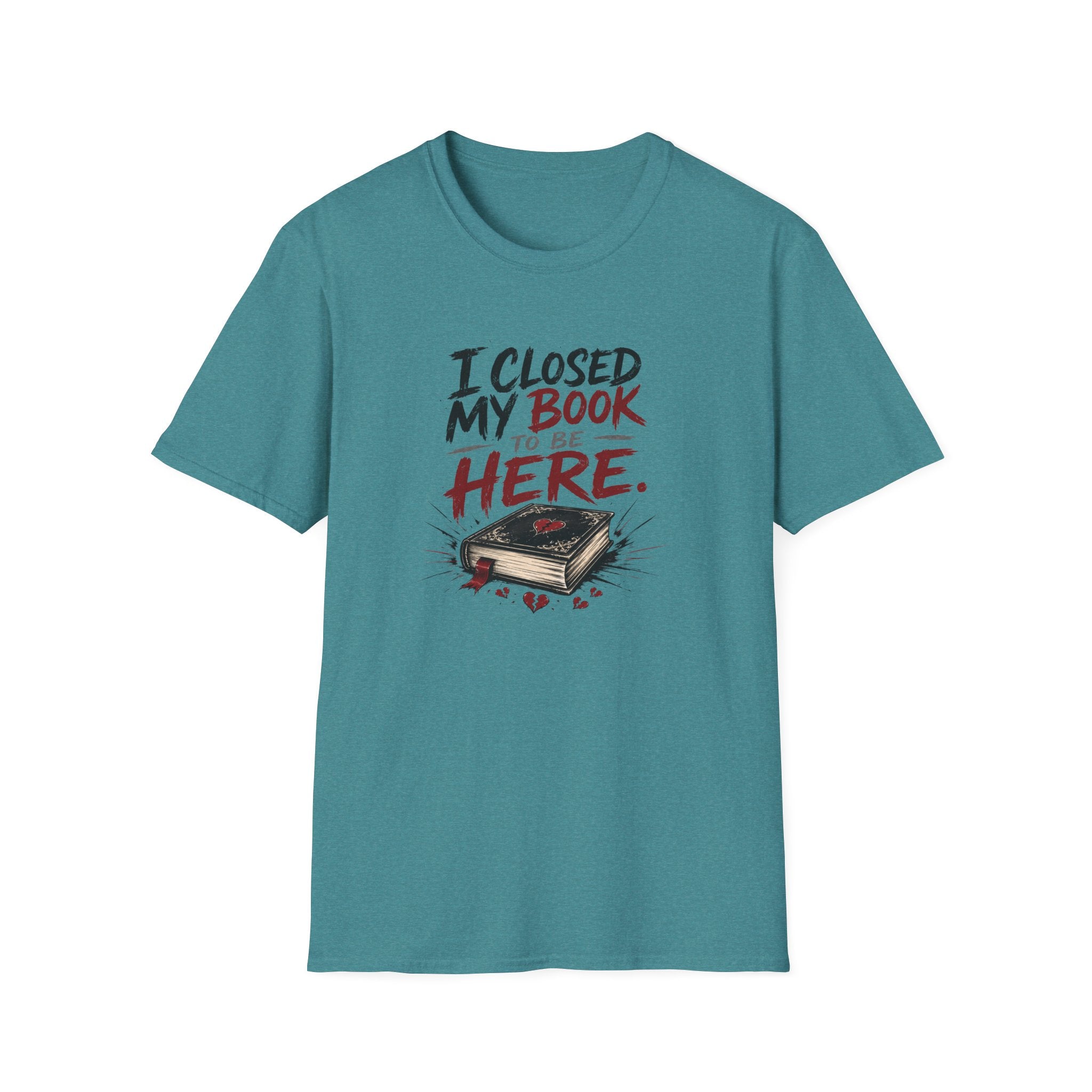 I Closed My Book To Be Here II T-Shirt
