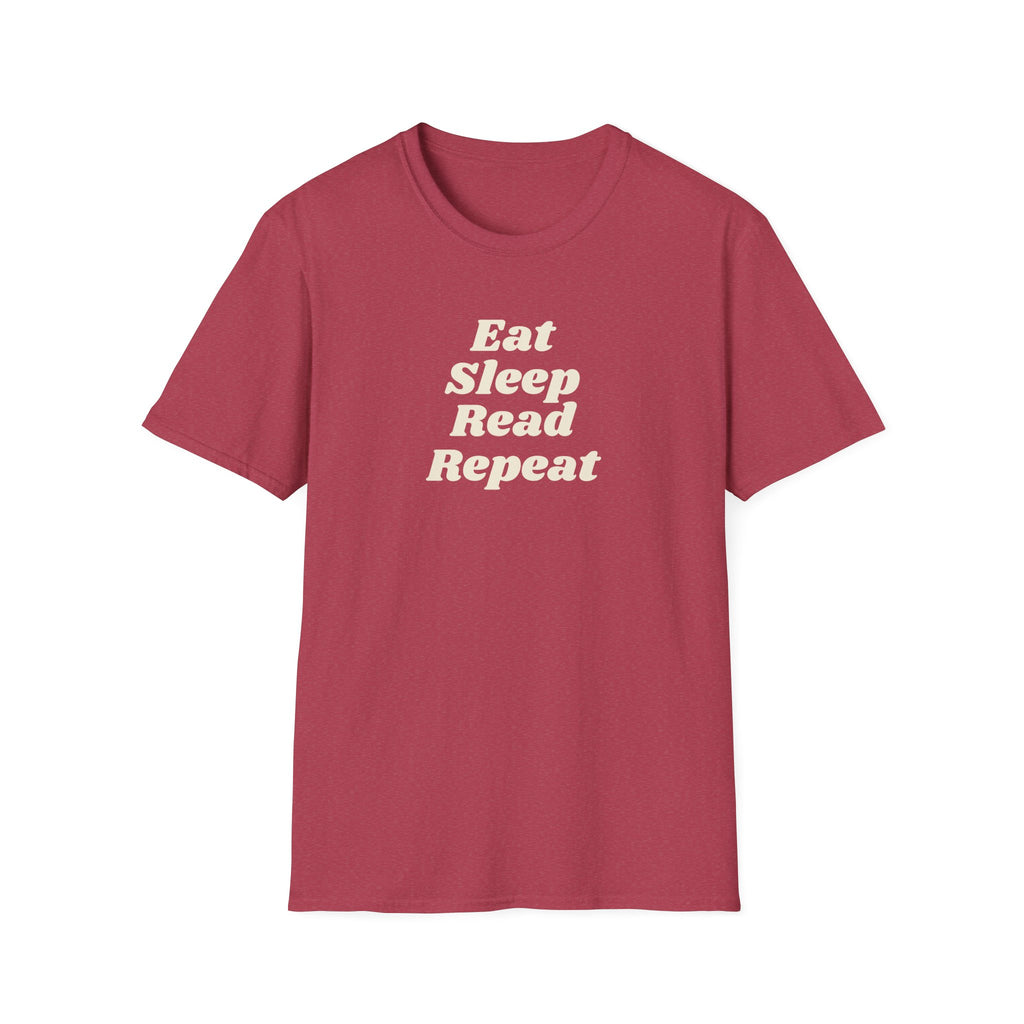 Eat Sleep Read Repeat T-Shirt