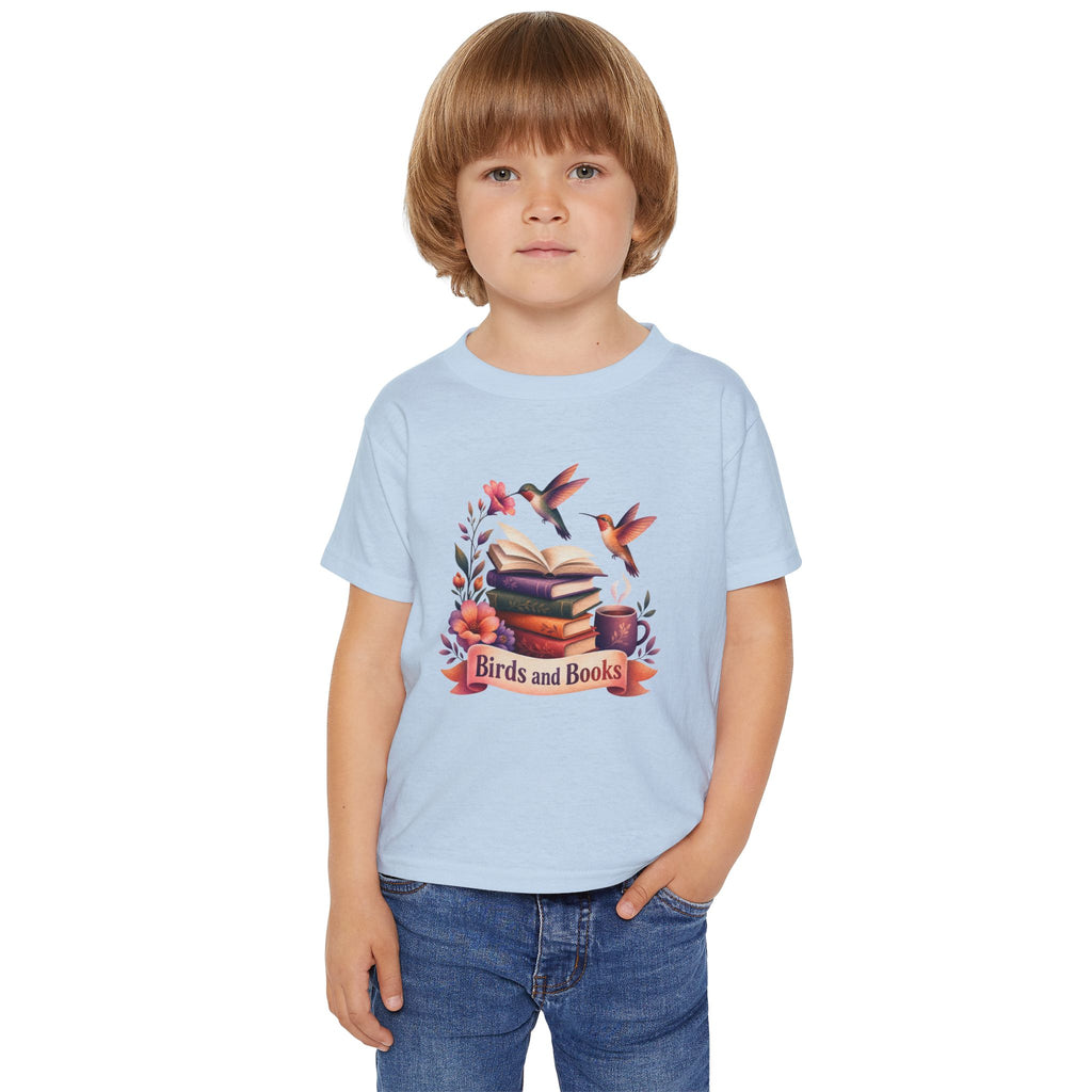 Birds and Books Toddler T-shirt