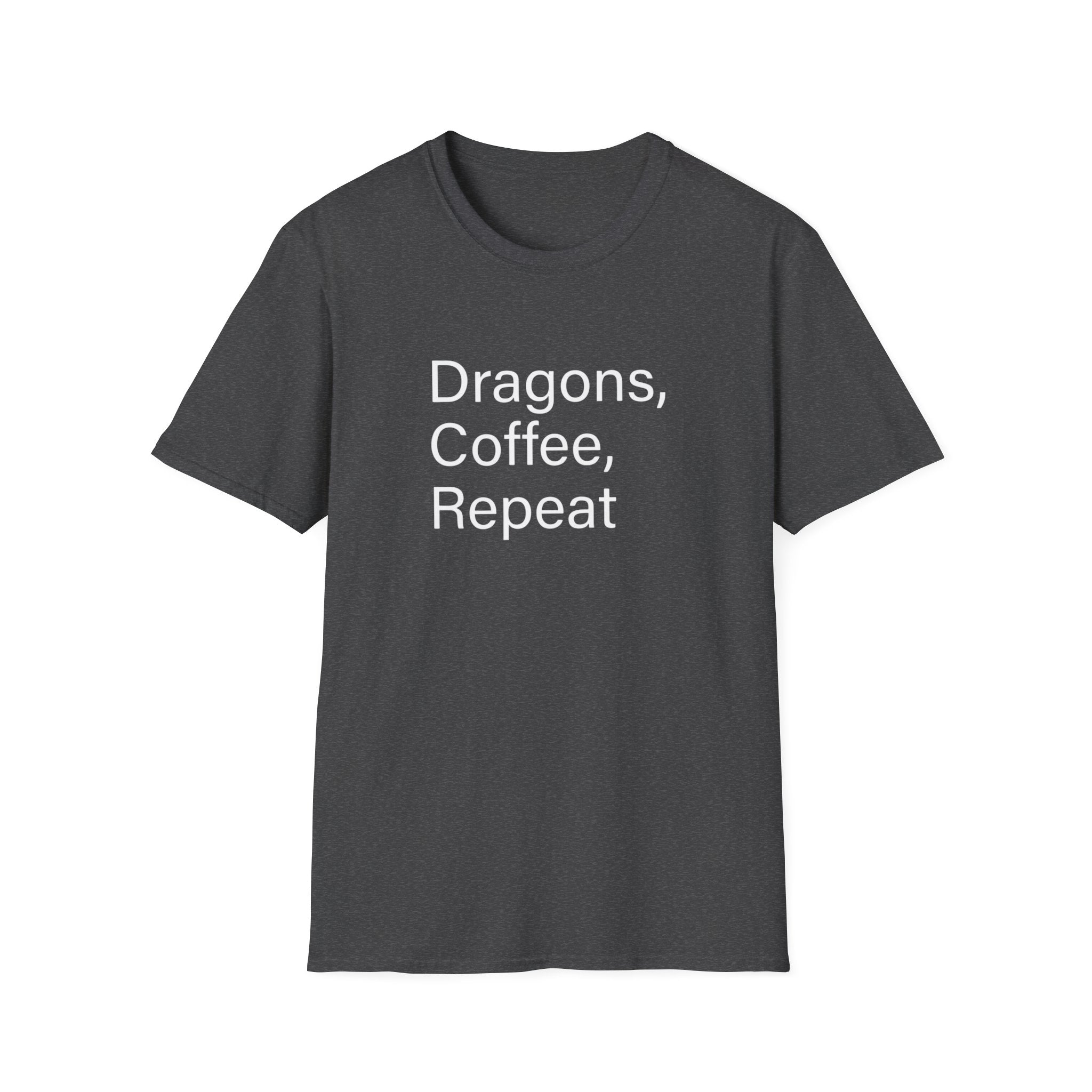 Dragons, Coffee, Repeat T-Shirt
