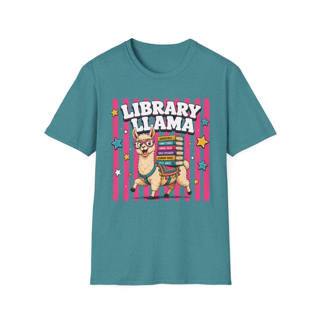 Library Llama T-Shirt