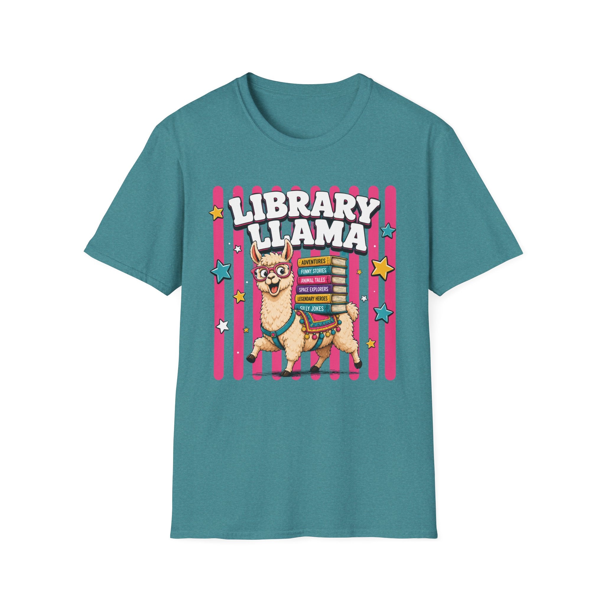 Library Llama T-Shirt