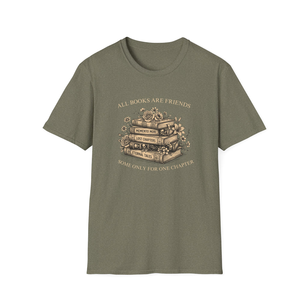 All Books Are Friends T-Shirt