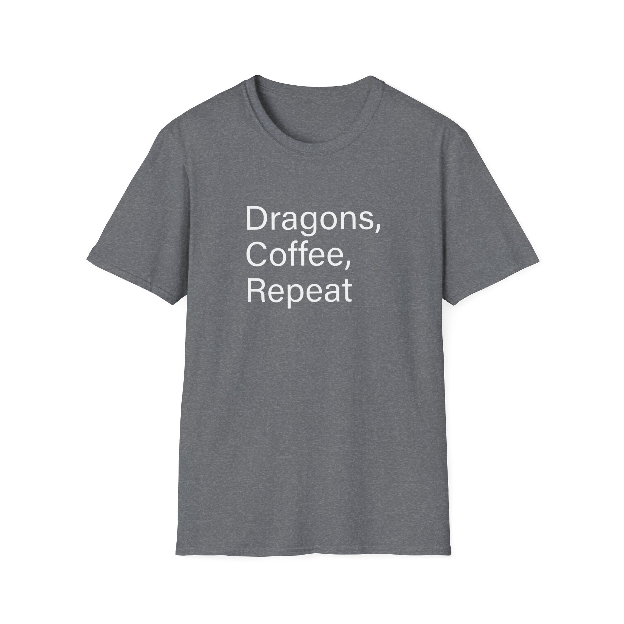 Dragons, Coffee, Repeat T-Shirt