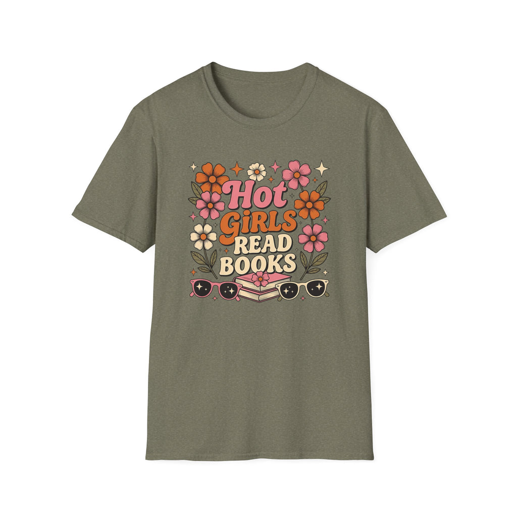 Hot Girls Read Books T-Shirt