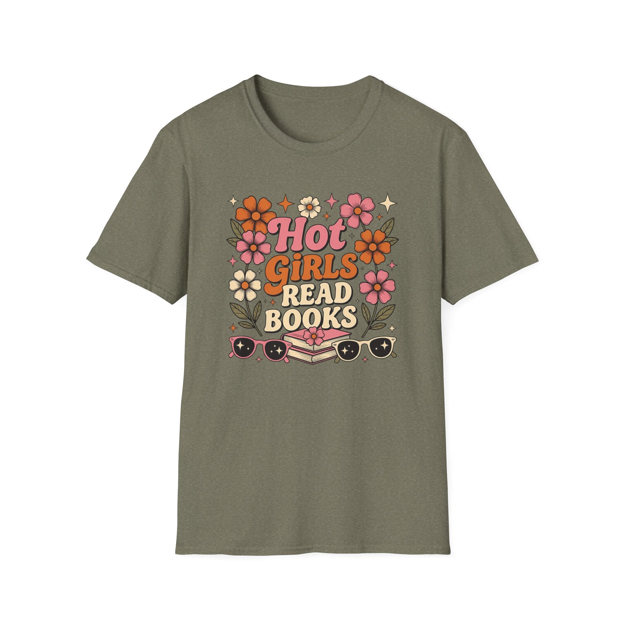Hot Girls Read Books T-Shirt