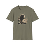 Bigfoot Reading T-Shirt