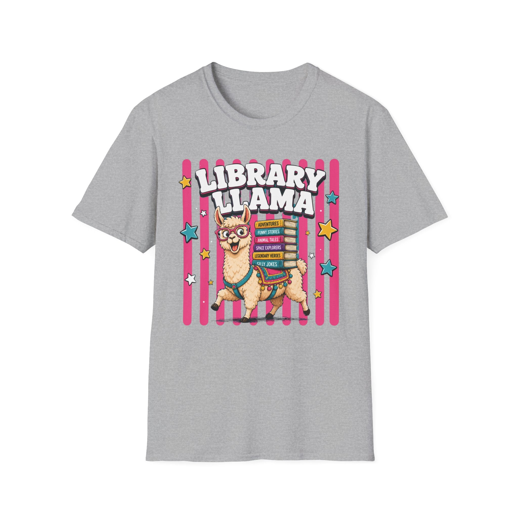 Library Llama T-Shirt