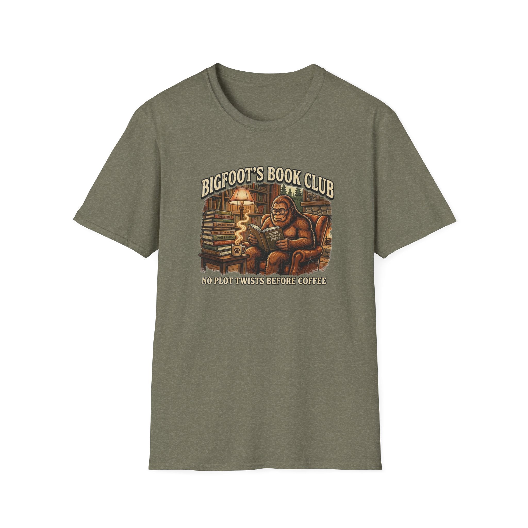 Big Foot Book Club T-Shirt