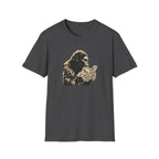Bigfoot Reading T-Shirt