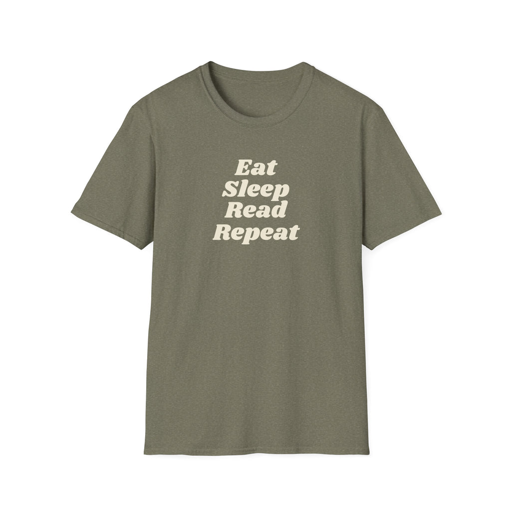 Eat Sleep Read Repeat T-Shirt