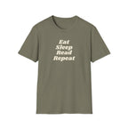 Eat Sleep Read Repeat T-Shirt