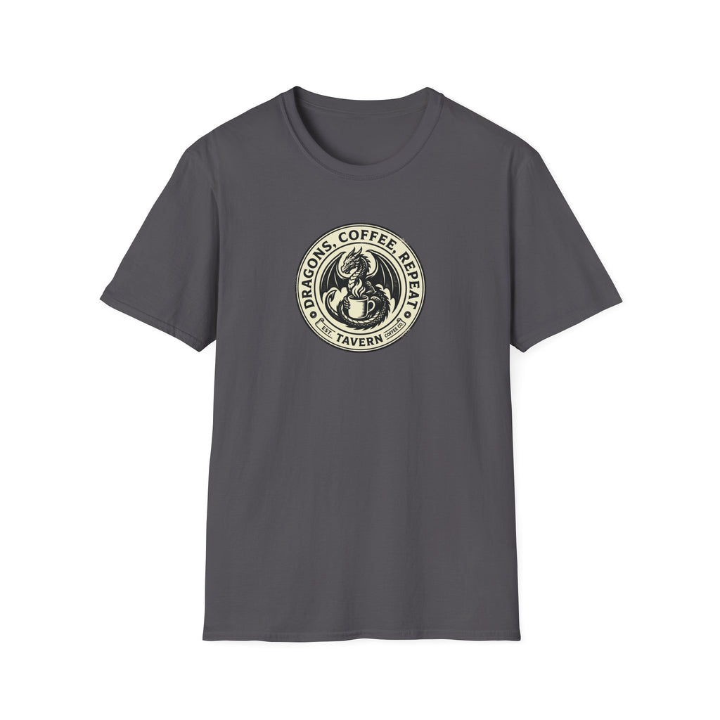 Dragon, Coffee, Tavern T-Shirt