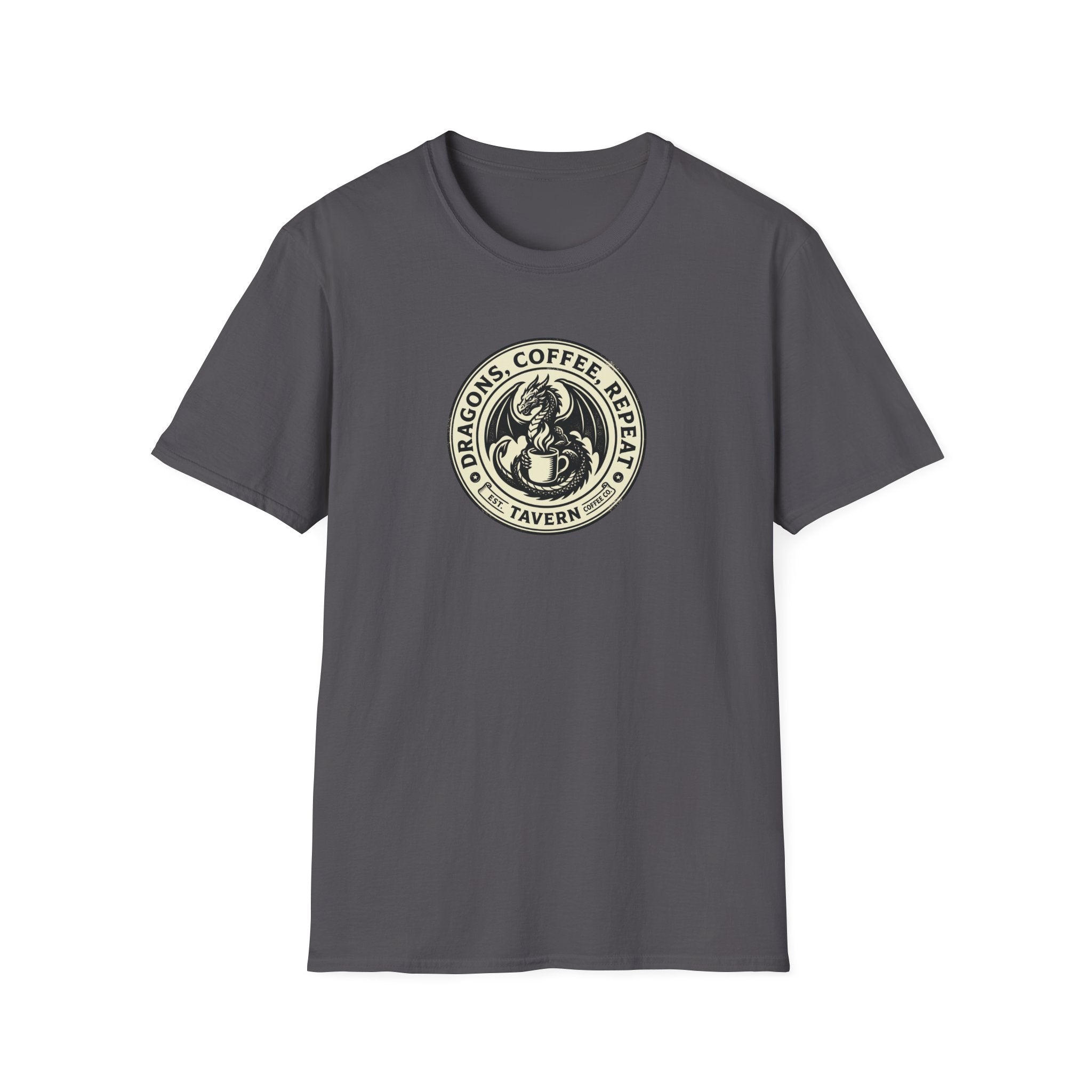 Dragon, Coffee, Tavern T-Shirt