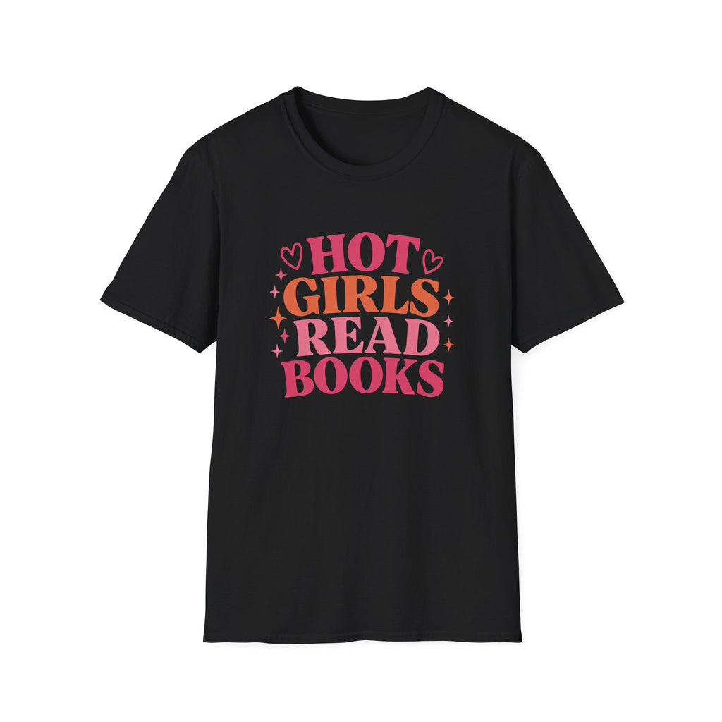 Hot Girl Read Books V2 - Text Version T-Shirt