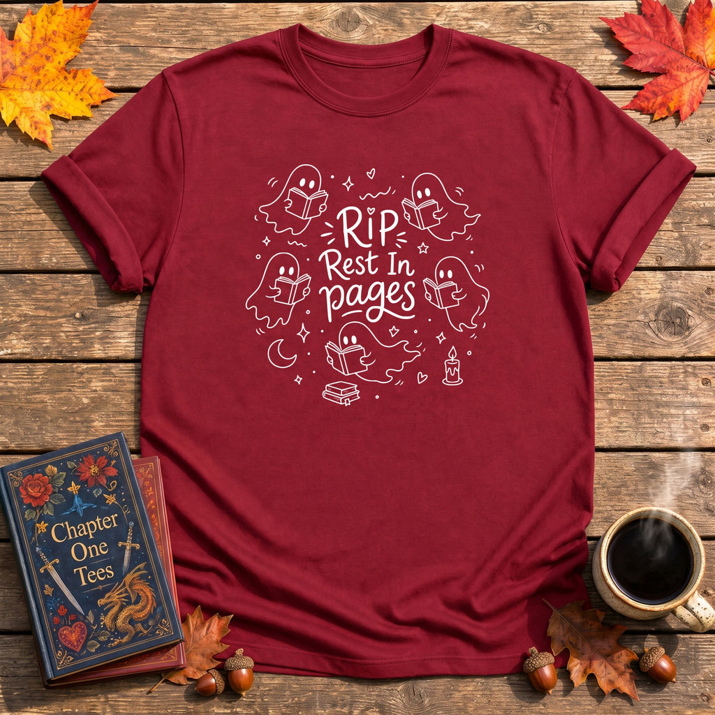 Rest In Pages Book T-Shirt