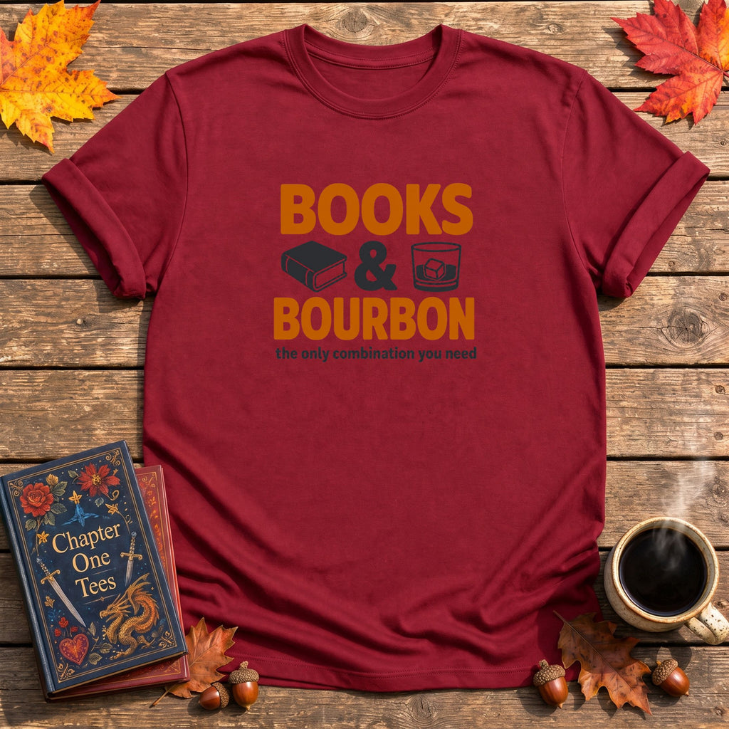 Books & Bourbon T-Shirt